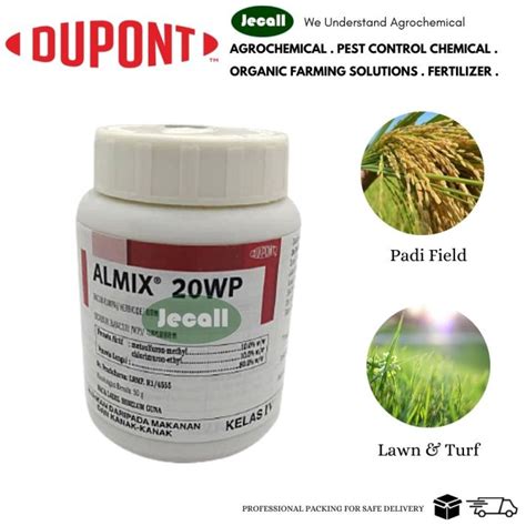 Dupont Almix 20 WP Selective Herbicide 50G Met Sulfuron Chlorimuron