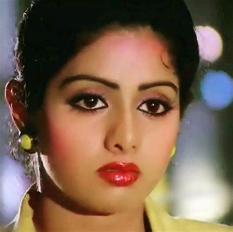 Sridevi Long Shiny Hair Beauty Girl Most Beautiful Indian Actress