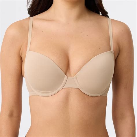 Brilliant Basics Women S T Shirt Bra Pack Nude Black Size D BIG W