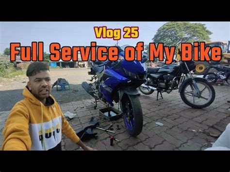 Finally Bike Ko Ready Kar Hi Diya Bike Service Vlog R15 V3