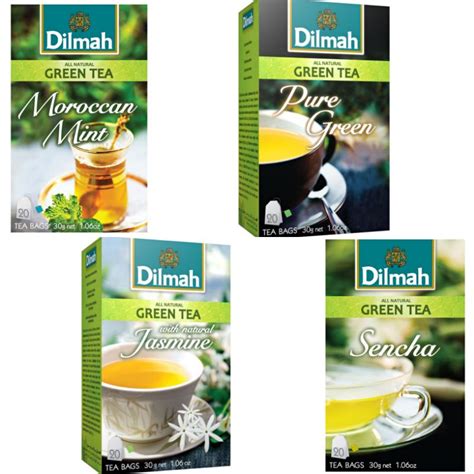 Dilmah Green Tea Natural Tea Teh Sedap Jasmine Pure Green Tea