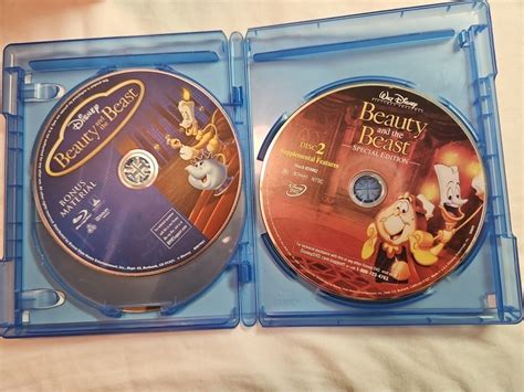 Beauty The Beast Bluray Dvd Diamond Edition Disc Set