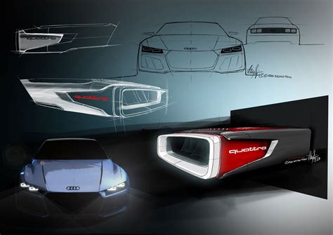 Audi Quattro Sport E-Tron Concept: design preview - Car Body Design