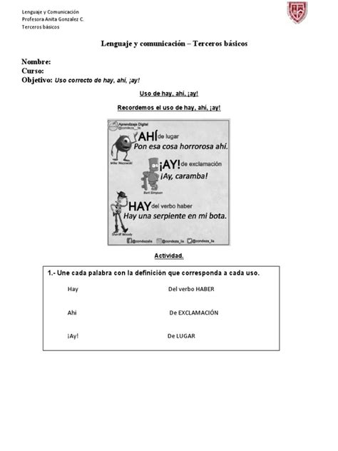 Guia N°2 Lenguaje Pdf