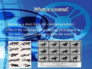 Cinema history | PPT