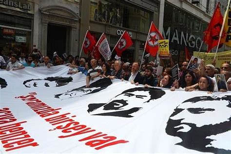 Gezi Olaylar Nda Hayat N Kaybedenler Stiklal Caddesi Nde An Ld