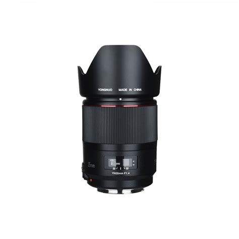 Yongnuo YN 35mm f/1.4 wide-angle fixed focus lens autofocus for Canon ...