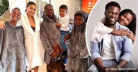 kevin hart wife eniko parrish adorable  kids smiling  home