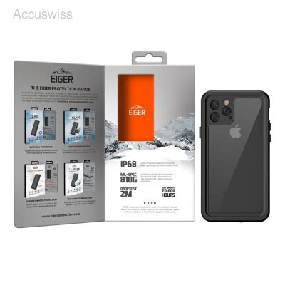 Eiger Apple Iphone Pro Outdoor Cover Avalanche Case Black Akku Und