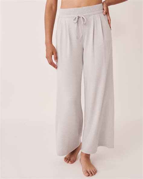 La Vie En Rose Recycled Fibers Wide Leg Pants