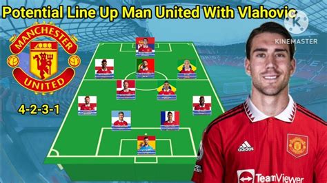 Potential Line Up Manchester United With Dusan Vlahovic ~ Transfer