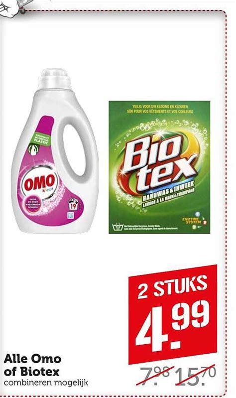 Alle Omo Of Biotex Aanbieding Bij Coop Folders Nl