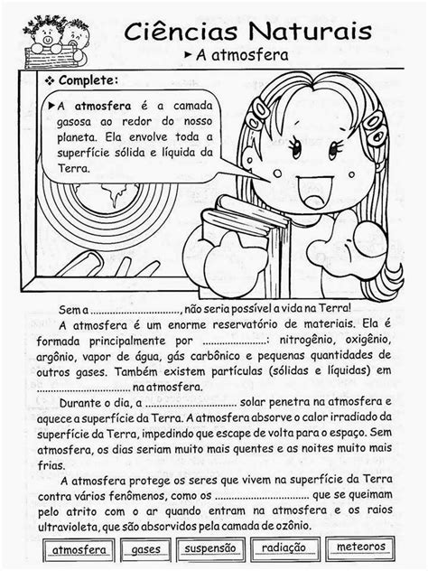 Ensino De Ciências Plano De Aula Ciencias 3º Ano Ar E Atmosfera