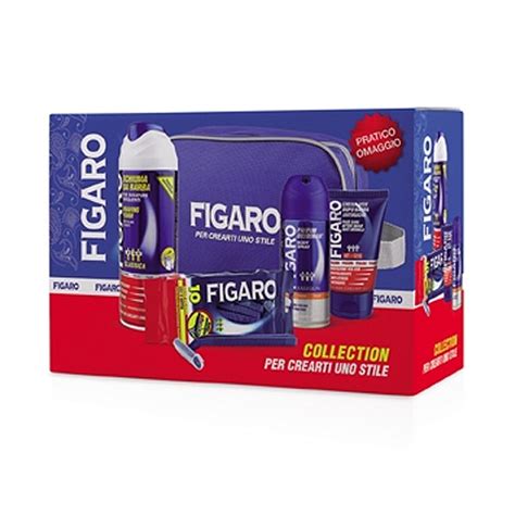 Figaro Cofanetto Classico Schiuma Da Barba Crema Viso Dopobarba