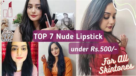 Top Nude Lipsticks For All Skintones YouTube