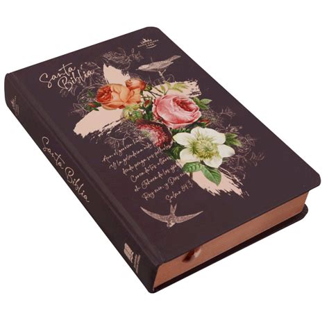 Biblia RVR1960 Mediana Lt Gigante Tapa Dura Rosas 13pt RVR063cLGPJR