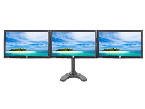 Hp La X Widescreen Lcd Triple Monitor Setup Grade