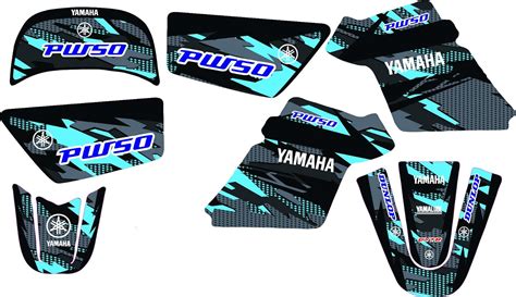 Pulse Decals Lightning Racing Style Graphics Kit For