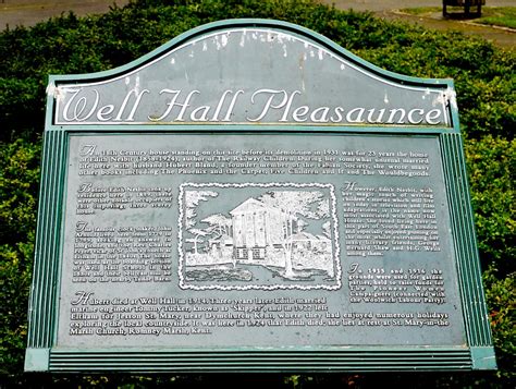 Well Hall Pleasaunce | Plaques of London