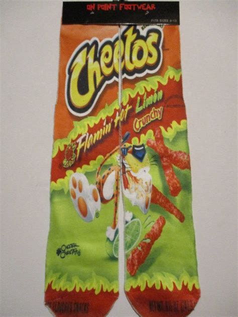 Flamin Hot Cheetos With LIME SOCKS Buy Any 3 Pairs Get The 4th Etsy