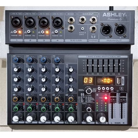 Jual Jh Rdm Mixer Ashley Premium Original Channel Bluetooth Usb