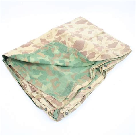 Usmc Camo Poncho St Model Grade Ripped