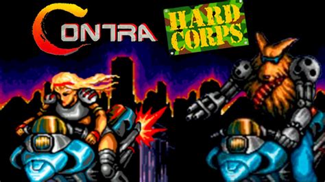 Contra Hard Corps прохождение Sega Mega Drive Genesis YouTube