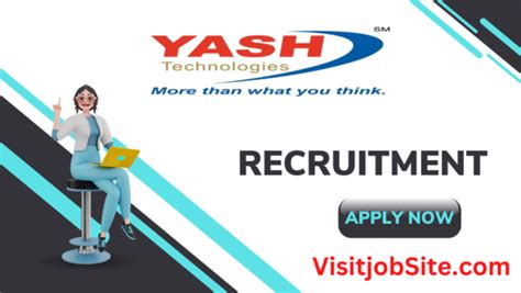 YASH Technologies Off Campus Drive 2024 Freshers Any Graduation