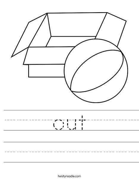 Out Worksheet Twisty Noodle Worksheets Library