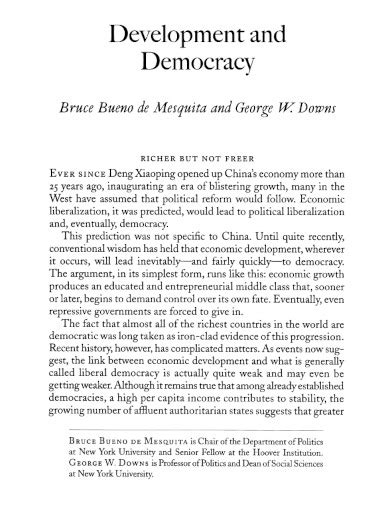 Democracy 12 Examples How To Differentiate PDF