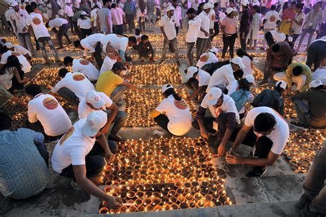 Ayodhya Sets New Guinness World Record By Lighting 2223 Lakh Diyas