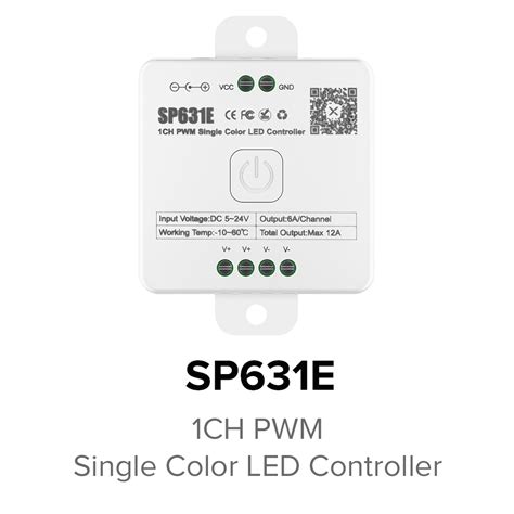 Sp630e All In One สายไฟ LED ควบคม 5CH PWM SPI พกเซล WS2812B WS2811