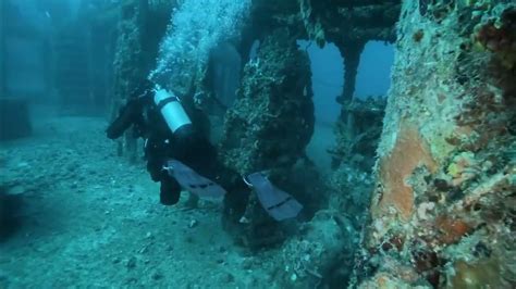 South Florida Scuba Diving Pompano Beach Wreck Park Youtube