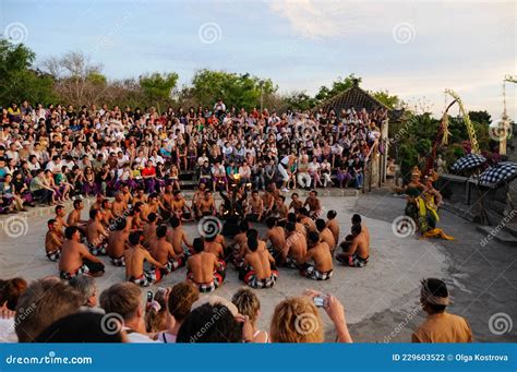 Folk Dances and Rituals of the Locals of the Island of Bali. Editorial Photography - Image of ...