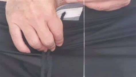 Master Ramon Pisses In His Hot Satin Shorts Sexy Gay Locker Room Porn