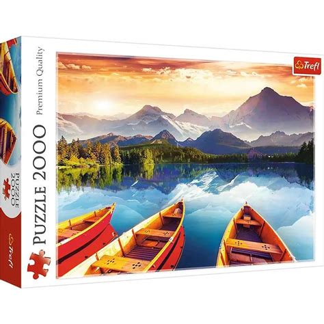 Comprar Puzzle Trefl 2000 Piezas Lago De Cristal 27096