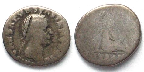 Roman Imperial Vespasian Ad Ar Denarius Ivdaea Judaea