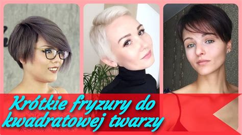 Fryzury Dla Okr G Ej Twarzy I Niskiego Czo A