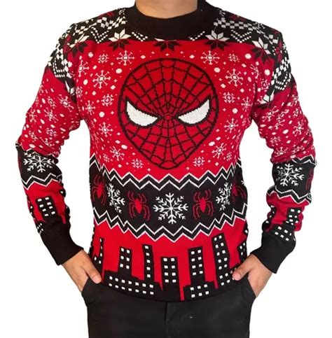 Su Ter Navide O Ugly Sweaters Spiderman Meses Sin Inter S