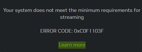 New Geforce Now requirements, Hey, I updated to the newest version and ...