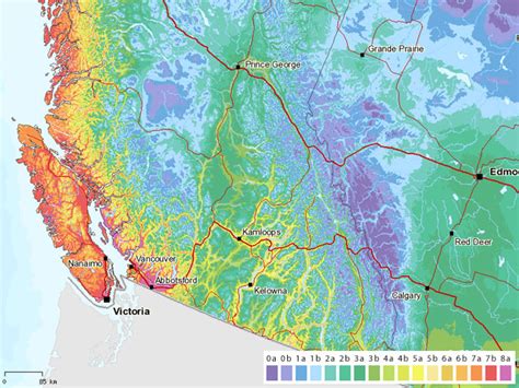 Bc Climate Zones Map