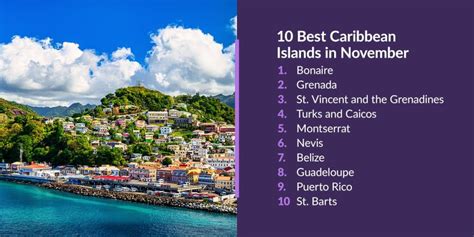 Top 10 Caribbean Islands To Visit In November Fly REVA