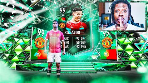 Omg 99 Shapeshifter Ronaldo Fifa 22 Pack Opening Youtube