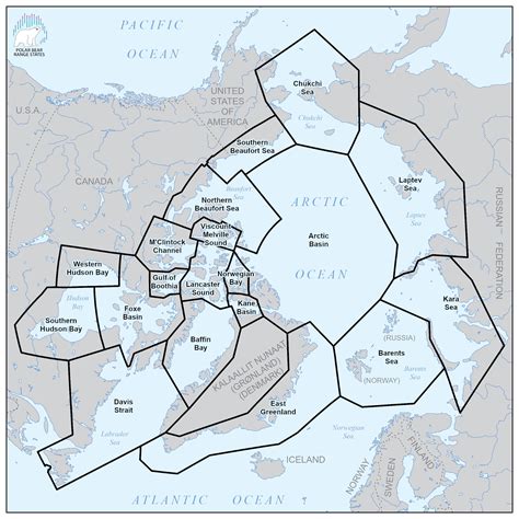 Where Do Polar Bears Live Map
