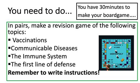 Revision Board Games | Teaching Resources