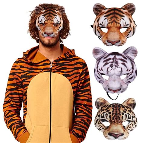 LIEYH Festival For Dance Halloween Prop Cosplay Props Tiger Costume ...