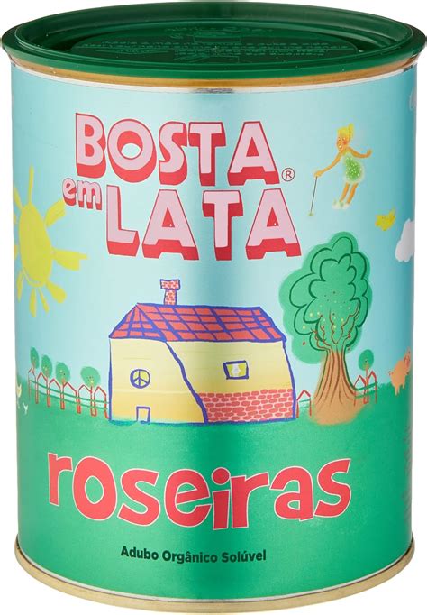 Fertilizante Org Nico Bosta Em Lata Roseiras G Amazon Br