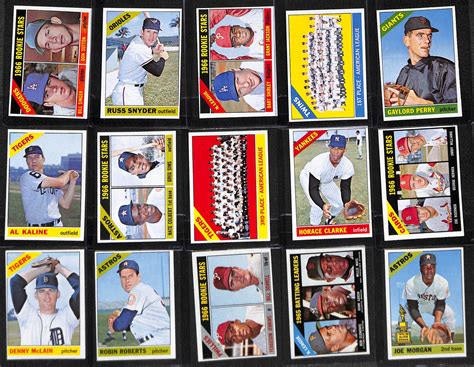 Lot Detail Topps Complete Baseball Card Set Mostly Pack Fresh