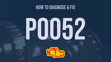 How To Diagnose And Fix P Engine Code Obd Ii Trouble Code Explain