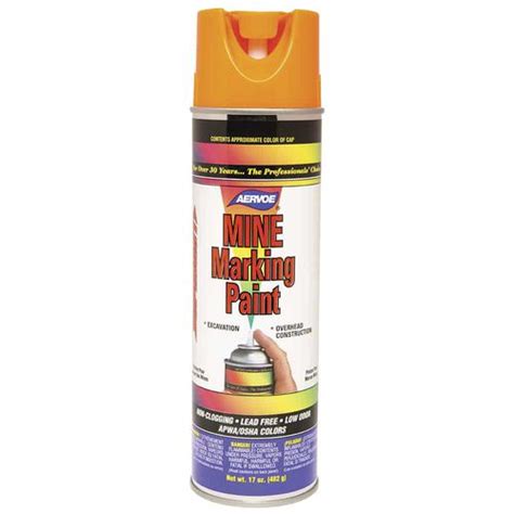 Fluorescent Paint Series Aervoe Marking Spray For The